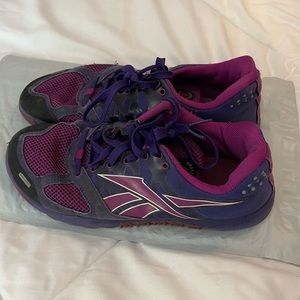 Reebok Purple CrossFit Nano 2.0 Duragrip Womens 9 Sneakers